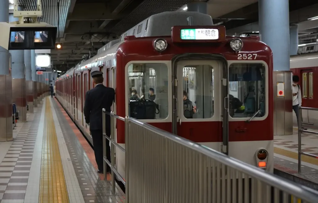 Métro à l'arrêt