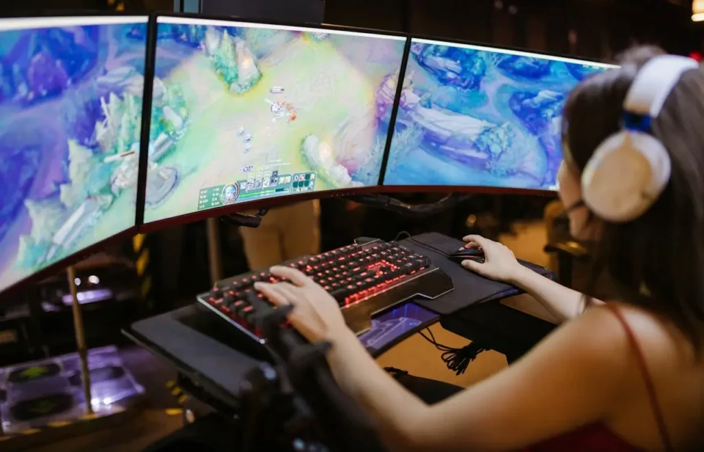 Joueur de jeux vidéo