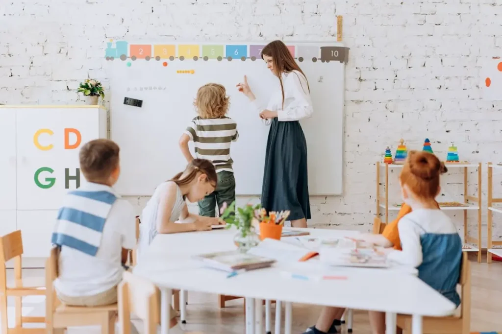 classe d'école maternelle